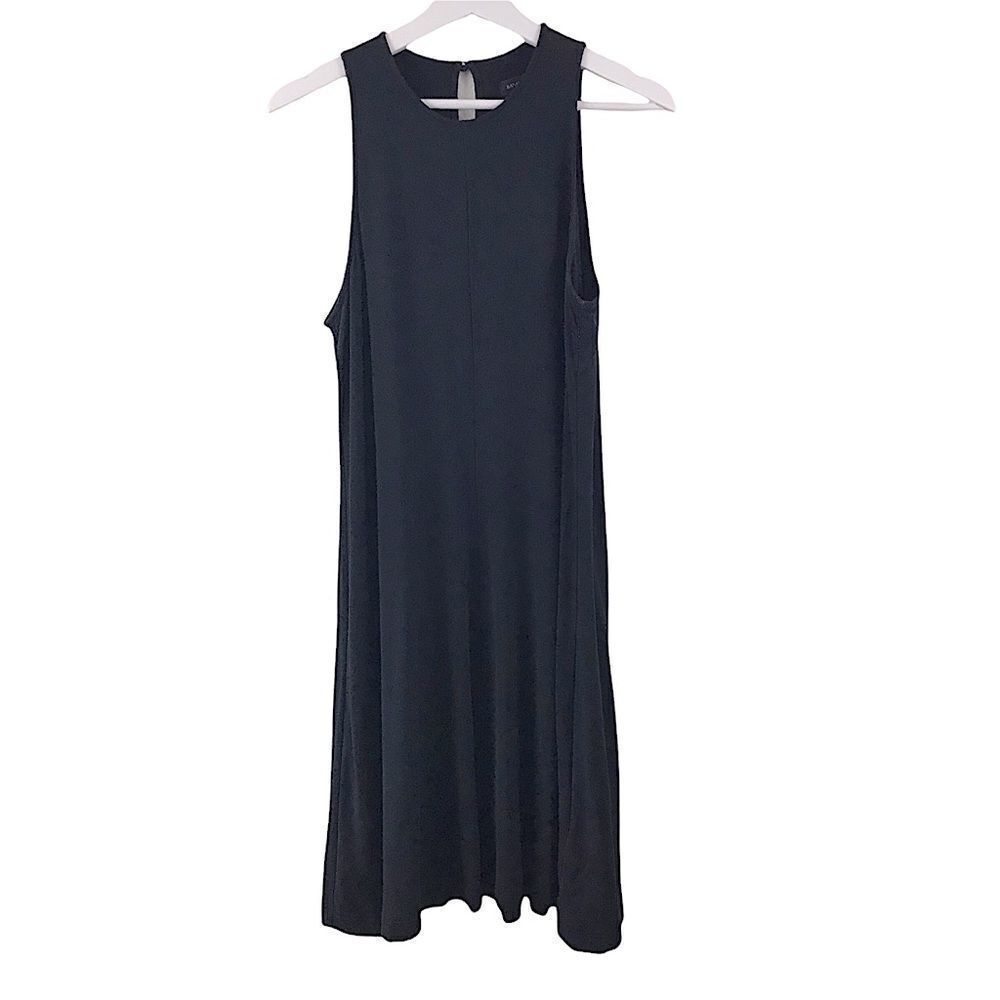 Banana Republic sleeveless baby terry black dress‎ size S